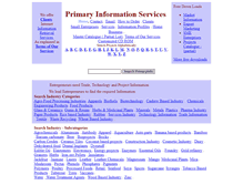 Tablet Screenshot of primaryinfo.com